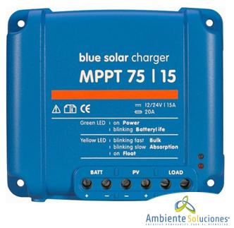 CONTROLADOR 12 - 24 V MPPT 15A