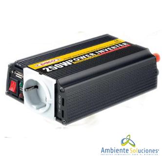 INVERSOR 12V 250W ONDA MODIFICADA