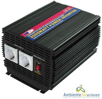 INVERSOR 24V - 2000W ONDA MODIFICADA
