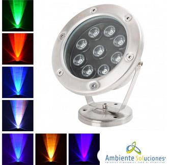 LÁMPARA PARA PISCINA 3W RGB