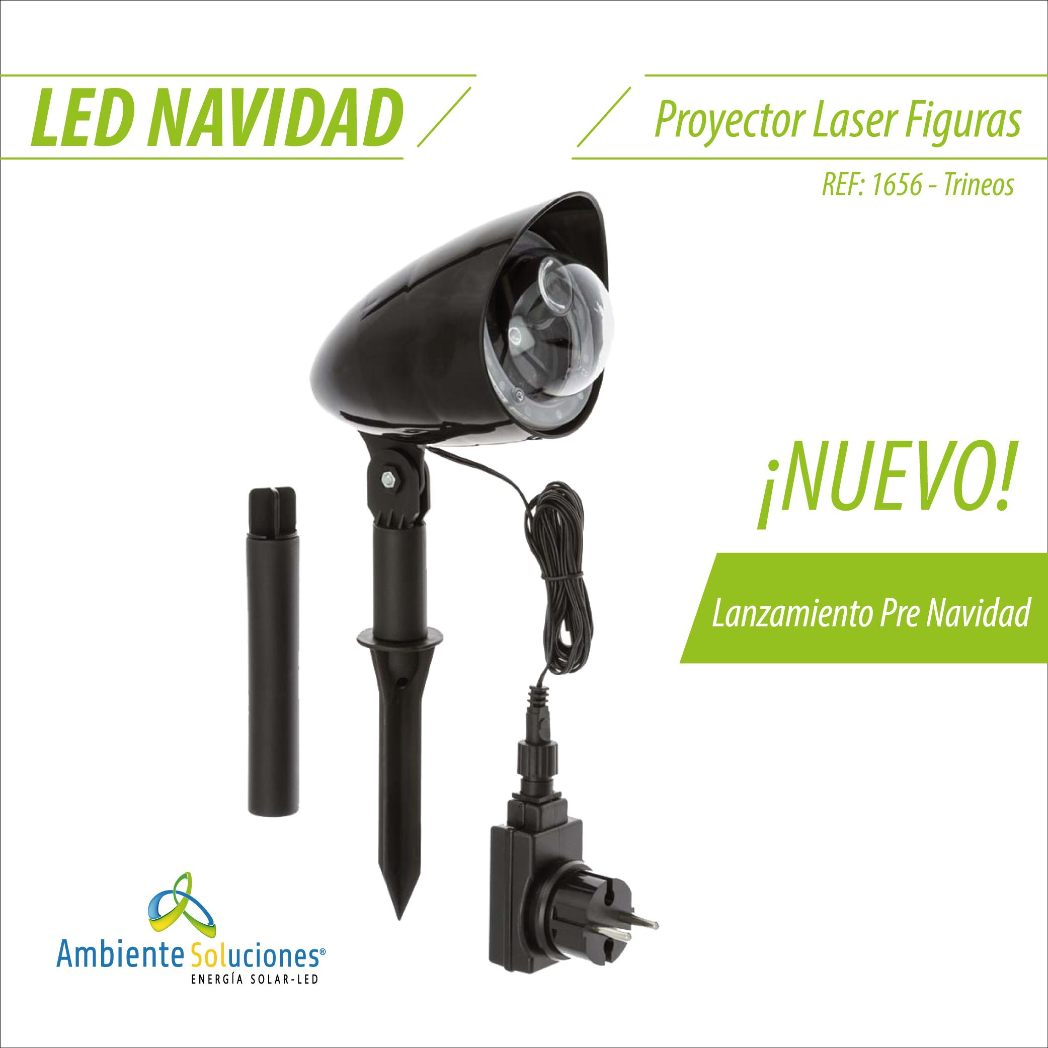Proyector Laser Figuras Ref - 1656 Trineos
