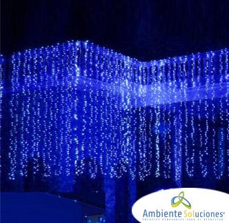 LUZ LED CORTINA 200L DE 6 MTR