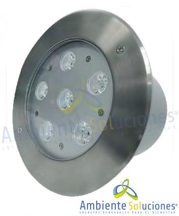 BALA LED DE 12 WATTS PARA EMPOTRAR EN SUELO