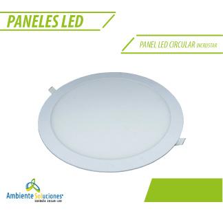 PANEL LED CIRCULAR DE INCRUSTAR 24W