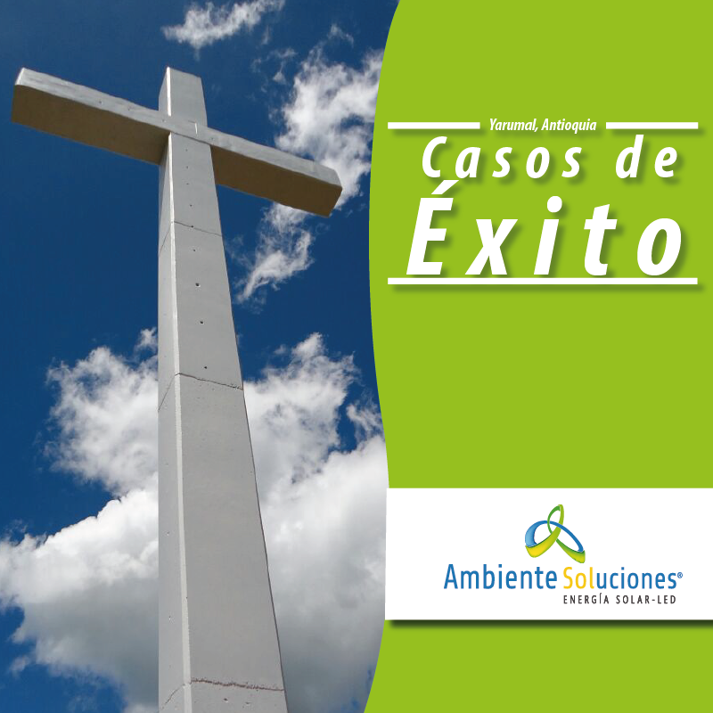 Iluminación LED en Alto de la Cruz -  Yarumal, Antioquia.