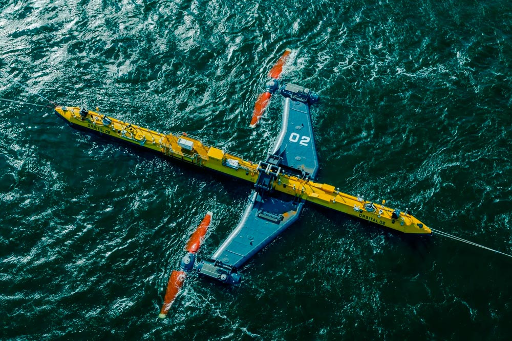 La turbina mareomotriz más potente del mundo comienza a suministrar energía a la red