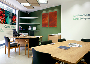 TODAS LAS OFICINAS DEL BANCO EUROPEO TRIODOS BANK, CONSUMEN UN 100 POR CIENTO DE ENERGÍA VERDE