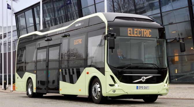 VEHÍCULO ELÉCTRICO: PRIMER AUTOBÚS ELÉCTRICO DE VOLVO