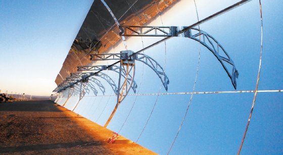 Marruecos construye la mayor planta solar
