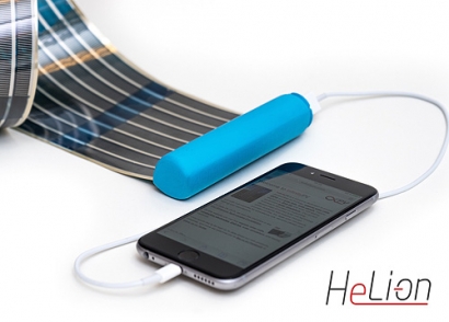 HELI-ON, EL CARGADOR SOLAR MAS COMPACTO DEL MUNDO