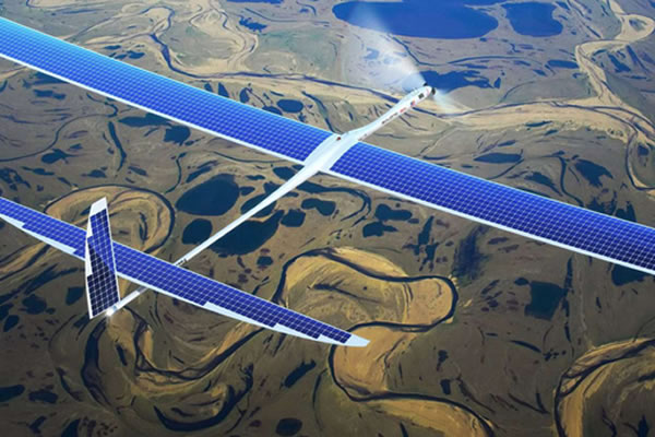 GOOGLE LLEVARÁ INTERNET 5G EN DRONES SOLARES