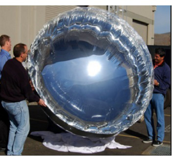 NO SÓLO DE PANELES VIVE LA ENERGÍA SOLAR, GLOBO GENERA 400 VECES MÁS