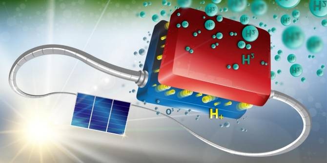 SISTEMA EFICAZ Y DE BAJO COSTO PARA CAPTAR ENERGÍA SOLAR Y ALMACENARLA EN FORMA DE HIDRÓGENO