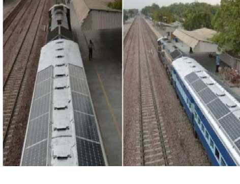 INDIA CONSTRUYE TRENES IMPULSADOS CON ENERGÍA SOLAR