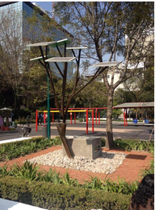 ARBOLES CON ENERGÍA SOLAR INVADEN MÉXICO CON ILUMINACIÓN Y WIFI