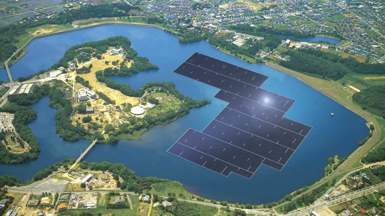 JAPÓN CONSTRUYE LA PLANTA SOLAR FLOTANTE MÁS GRANDE DEL MUNDO