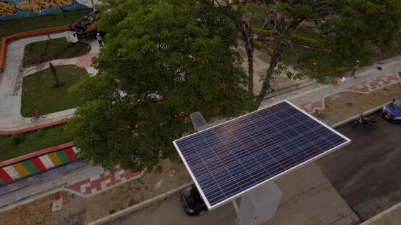 Colombia: En el Tolima se implementa energia solar para el alumbrado de la ciudad