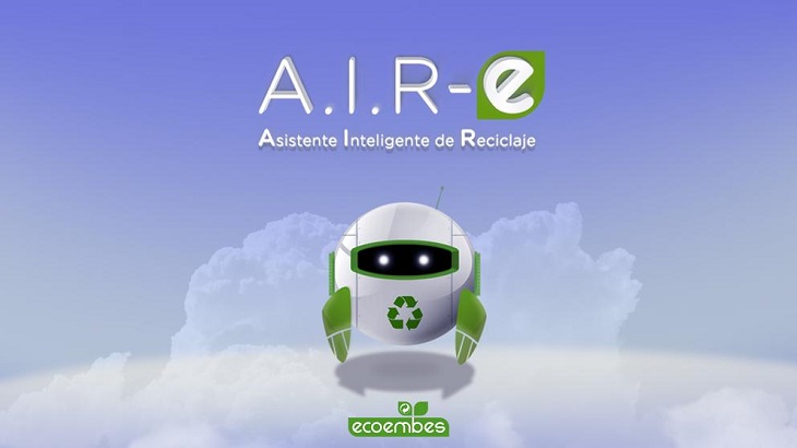 A.I.R-e, el primer asistente virtual de reciclaje de Ecoembes