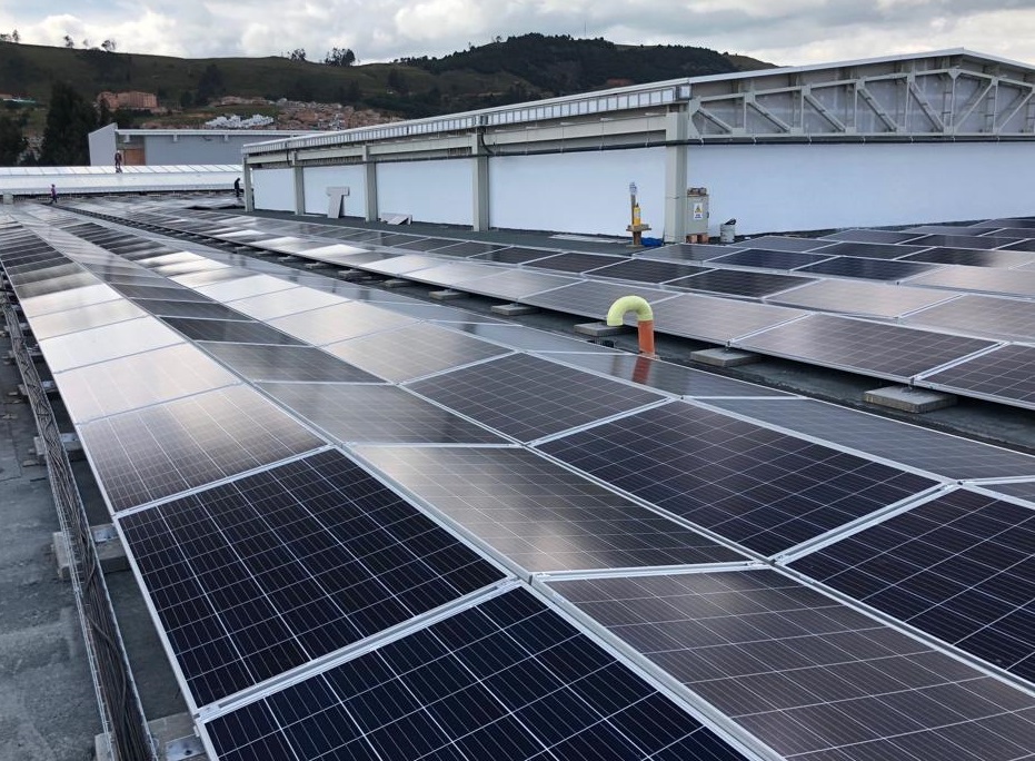 Suports suministra estructuras para cubierta en un proyecto fotovoltaico en Colombia