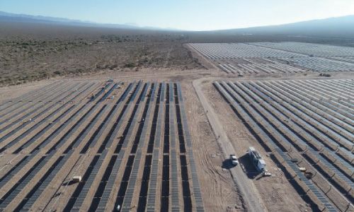 Comenzó a operar el Parque Solar Ullum IV en San Juan, Argentina