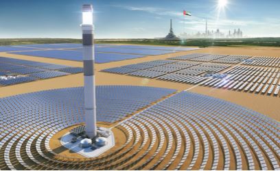 La torre más alta del mundo en una central solar ya está terminada