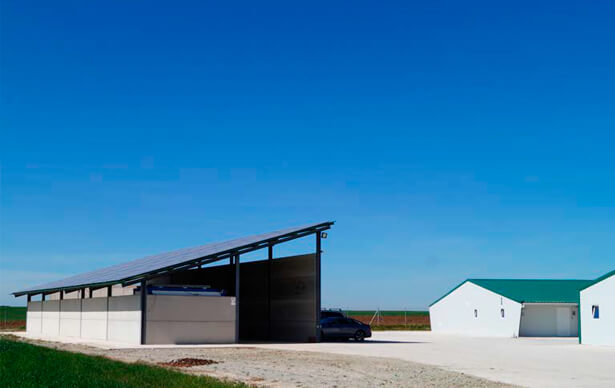 Una instalación de pollos sostenible gracias a la energía fotovoltaica