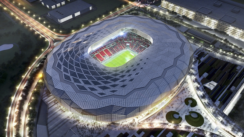 Qatar inaugurará un estadio con refrigeración a energía solar