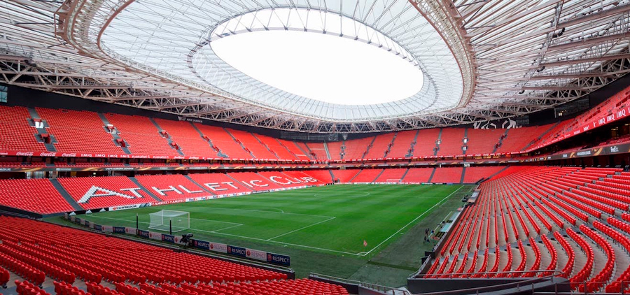 Estadio San Mamés en Bilbao será la primera comunidad energética solar de la Liga Española de Fútbol