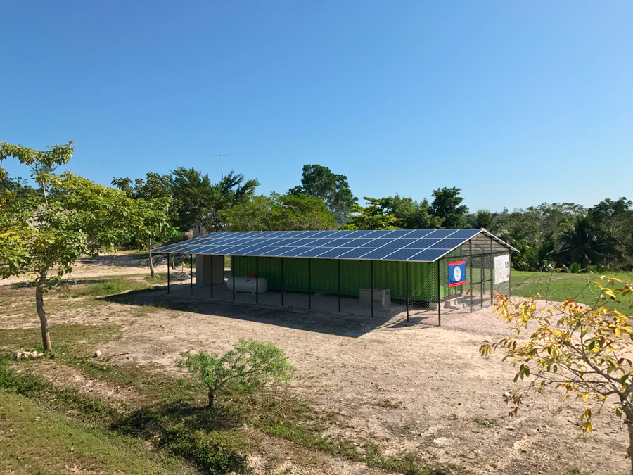 Generación fotovoltaica para un gran país Centroamericano: Belice
