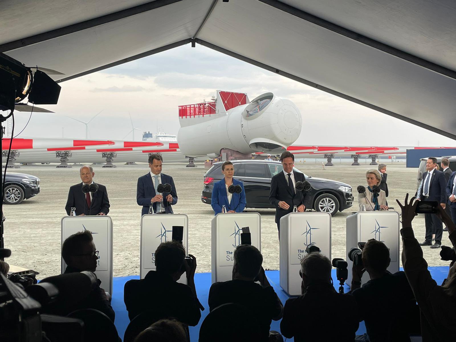 Así es el plan para convertir el Mar del Norte en el gran centro renovable de Europa con 150 GW de eólica marina