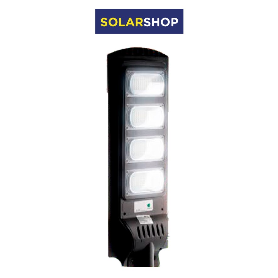 120W LUMINARIA SOLAR LED ALUMBRADO PÚBLICO 6500K CON SENSOR
