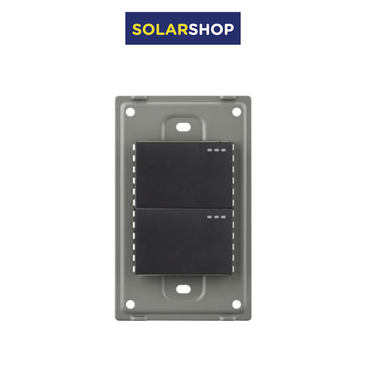 INTERRUPTOR DOBLE CONMUTABLE BLACK MIRROR