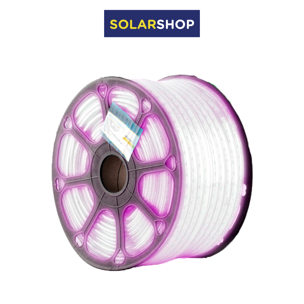 CINTA LED 120V 5050 IP65 FUCSIA ROLLO x 100M