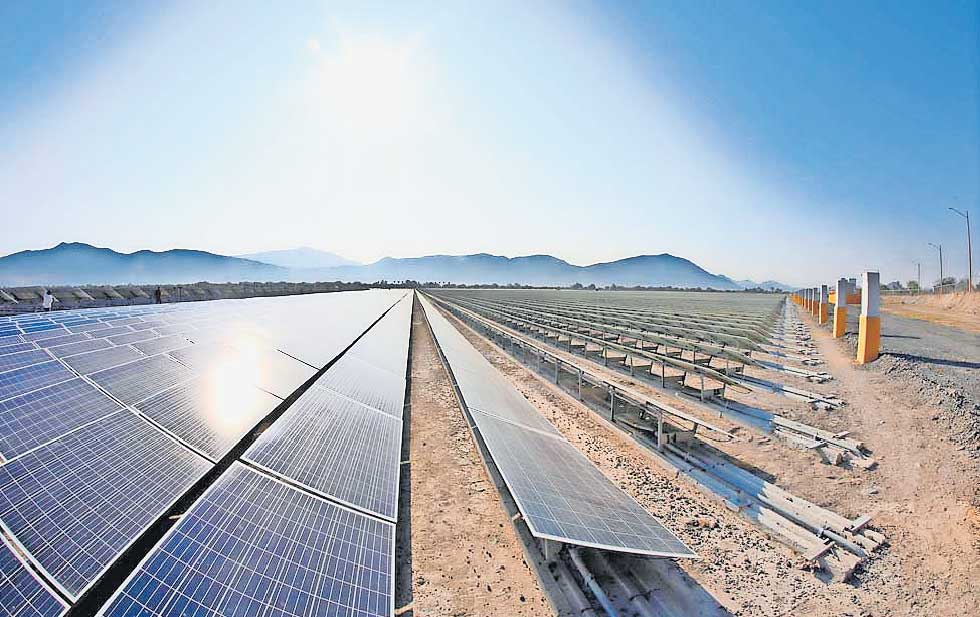 Hay energía solar para cubrir el 100 por ciento del campo