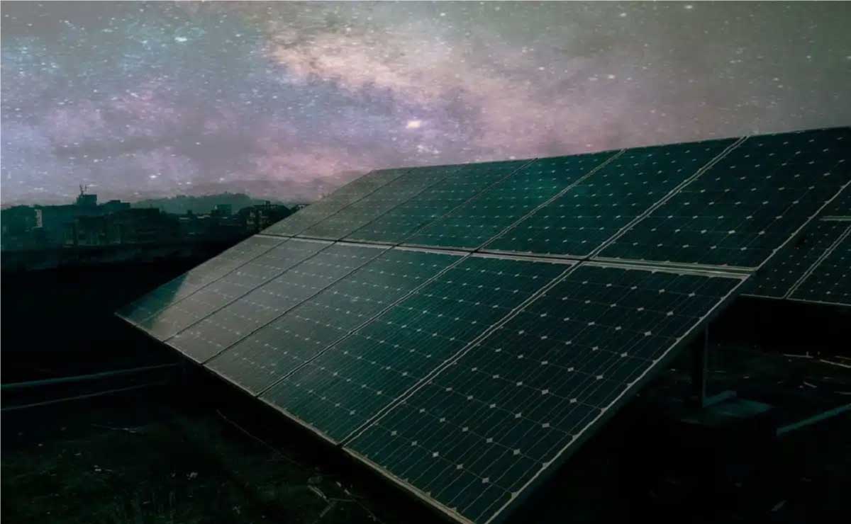 La realidad está superando a la ficción con los paneles de energía solar que logran producir energía de la fría noche
