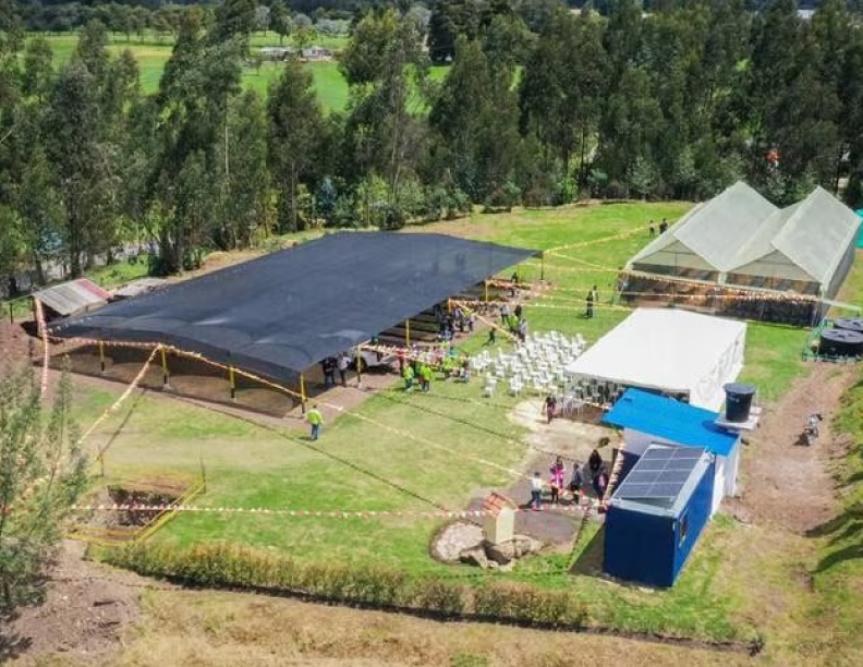 En Tenjo fue inaugurado un vivero con energía 100 por ciento renovable