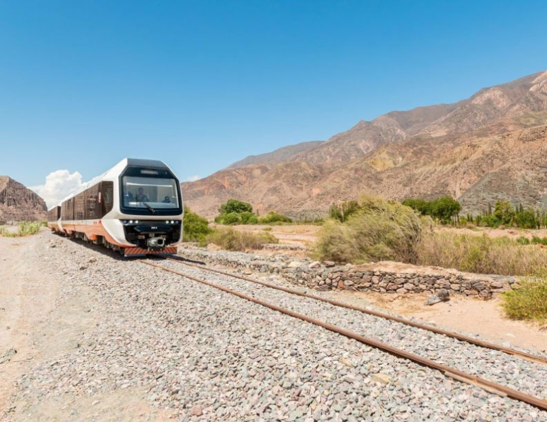 Jujuy: se inauguró el único tren solar de Latinoamérica