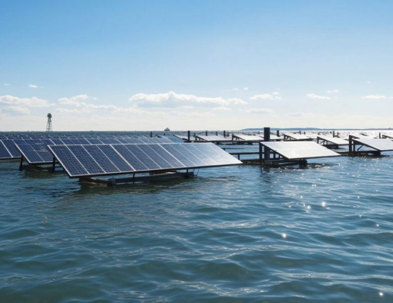 Este es el mayor parque solar flotante de Europa: tiene más de 800 paneles y está en el puerto de una isla española