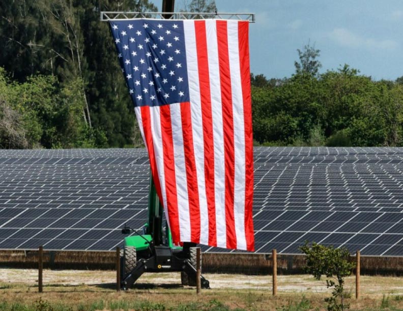 Solar y baterías representarán el 81 por ciento de la nueva capacidad de generación eléctrica de EEUU en 2024