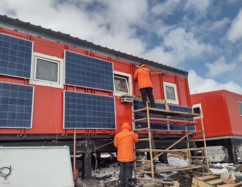 La Antártida tendrá más bases argentinas abastecidas con energía solar