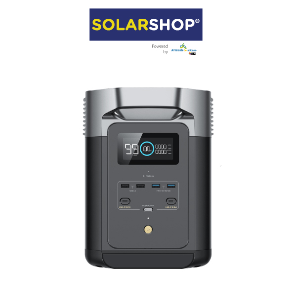 Planta de Energía Portátil Solar 1000Wh