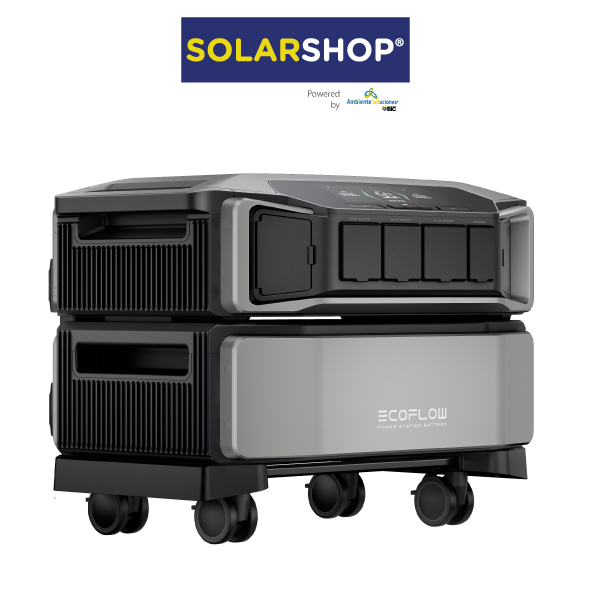 Planta de energía portátil solar 6144Wh