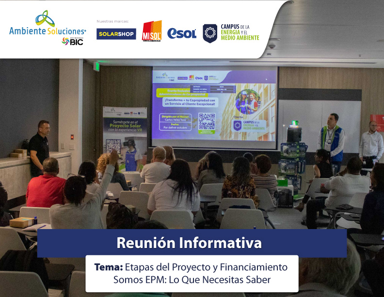 Reunión Informativa - Etapas del Proyecto y Financiamiento