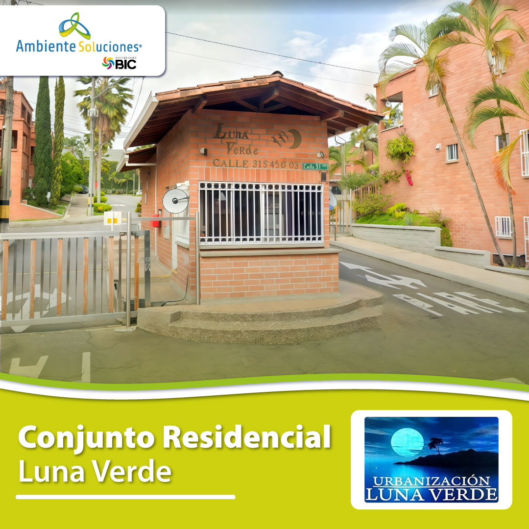 Sistema solar conectado a la red en Conjunto Residencial Luna Verde, Envigado, Antioquia